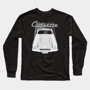 Corvette C1 1958-1960 - Silver Long Sleeve T-Shirt